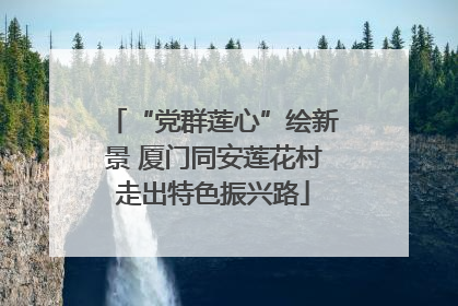 “党群莲心”绘新景 厦门同安莲花村走出特色振兴路