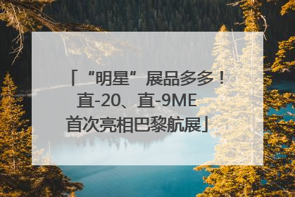 “明星”展品多多！直-20、直-9ME首次亮相巴黎航展
