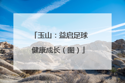 玉山：益启足球 健康成长（图）