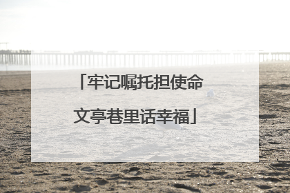 牢记嘱托担使命 文亭巷里话幸福