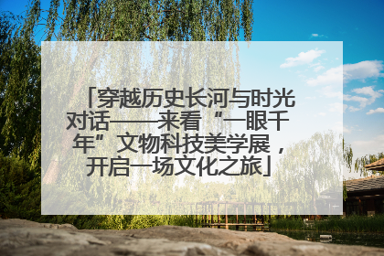 穿越历史长河与时光对话——来看“一眼千年”文物科技美学展，开启一场文化之旅