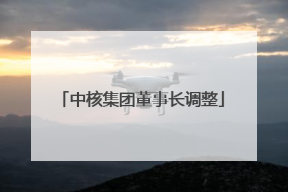 中核集团董事长调整