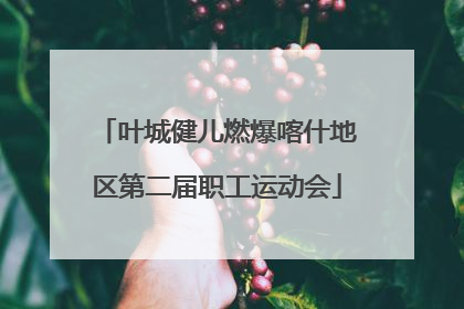 叶城健儿燃爆喀什地区第二届职工运动会
