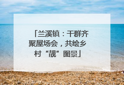 兰溪镇：干群齐聚屋场会，共绘乡村“靓”图景