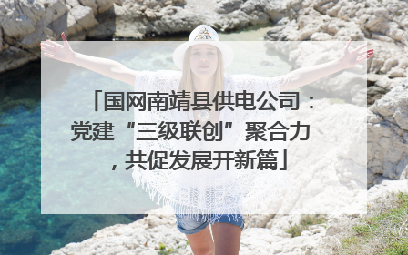 国网南靖县供电公司：党建“三级联创”聚合力，共促发展开新篇