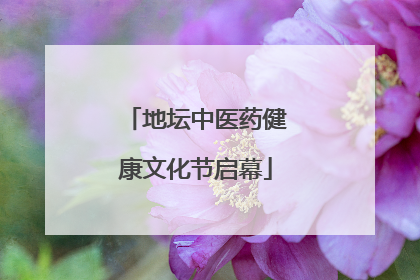 地坛中医药健康文化节启幕
