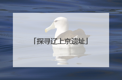 探寻辽上京遗址