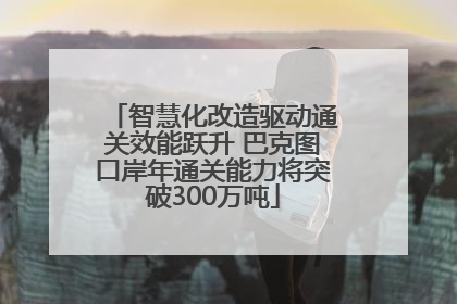 智慧化改造驱动通关效能跃升 巴克图口岸年通关能力将突破300万吨