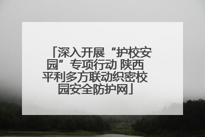 深入开展“护校安园”专项行动 陕西平利多方联动织密校园安全防护网