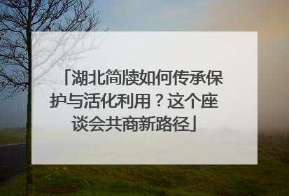 湖北简牍如何传承保护与活化利用？这个座谈会共商新路径