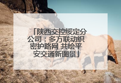 陕西交控绥定分公司：多方联动织密护路网 共绘平安交通新图景