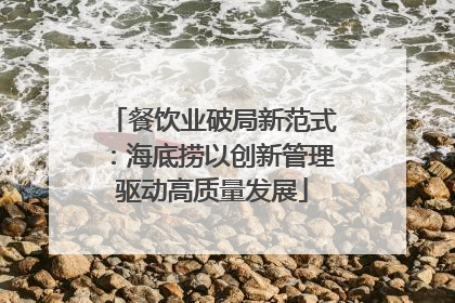 餐饮业破局新范式：海底捞以创新管理驱动高质量发展
