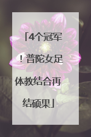 4个冠军！普陀女足体教结合再结硕果